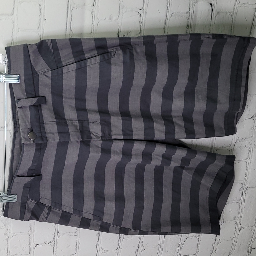 Lululemon striped chino shorts